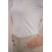 Polo de Concours Las Honey Manches Courtes - Blanc