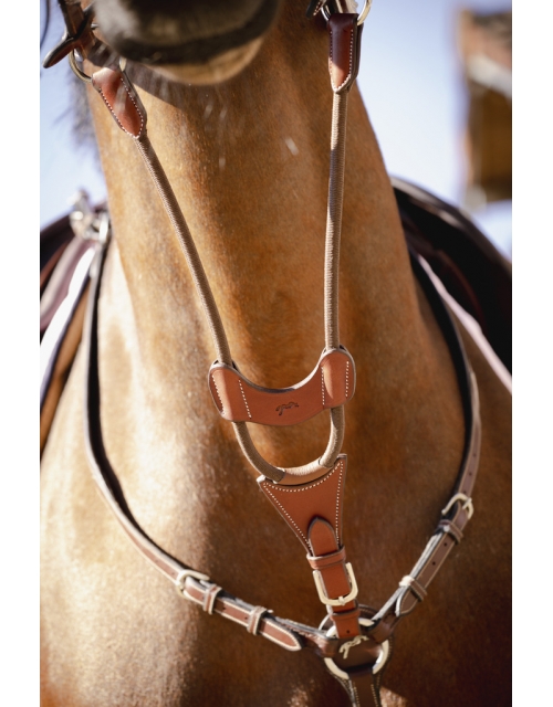 Bip Light US Elastic Martingale Attachment - Chestnut