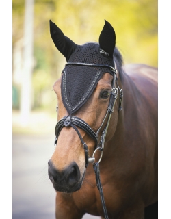 Bonnet Long Strass - Noir