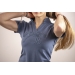 Iliana Polo Shirt - Blue Grey