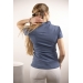 Iliana Polo Shirt - Blue Grey