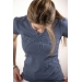 Polo Iliana - Bleu Gris