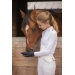 White Long Sleeve Séville Mesh Show Polo Shirt - Children