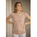 Polo Josie - Beige Rosé