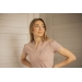 Josie Polo Shirt - Rosy Beige