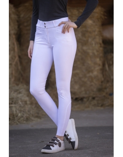 Pantalon d'Équitation Majestic - Blanc