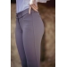 Pantalon d'Équitation Majestic - Gris Foncé