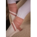Fun Riding Socks - Pale Pink & White