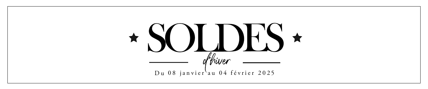 Soldes d'hiver sur Pénélope Store du 8 janvier au 4 février 2025